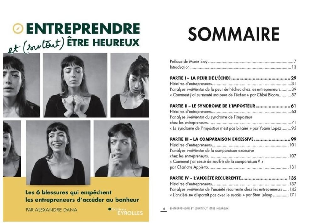 Le premier livre dédié au bien-être et à la santé mentale des porteurs de projet