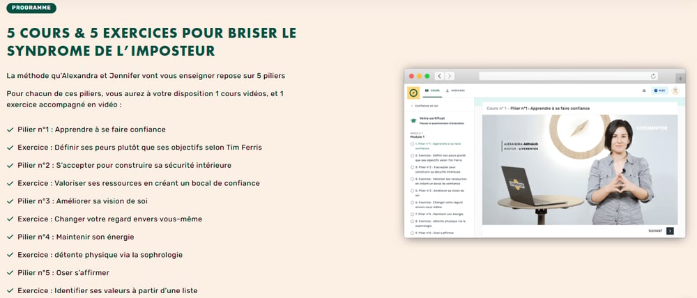 La formation confiance en soi de LiveMentor est offerte en cliquant ici