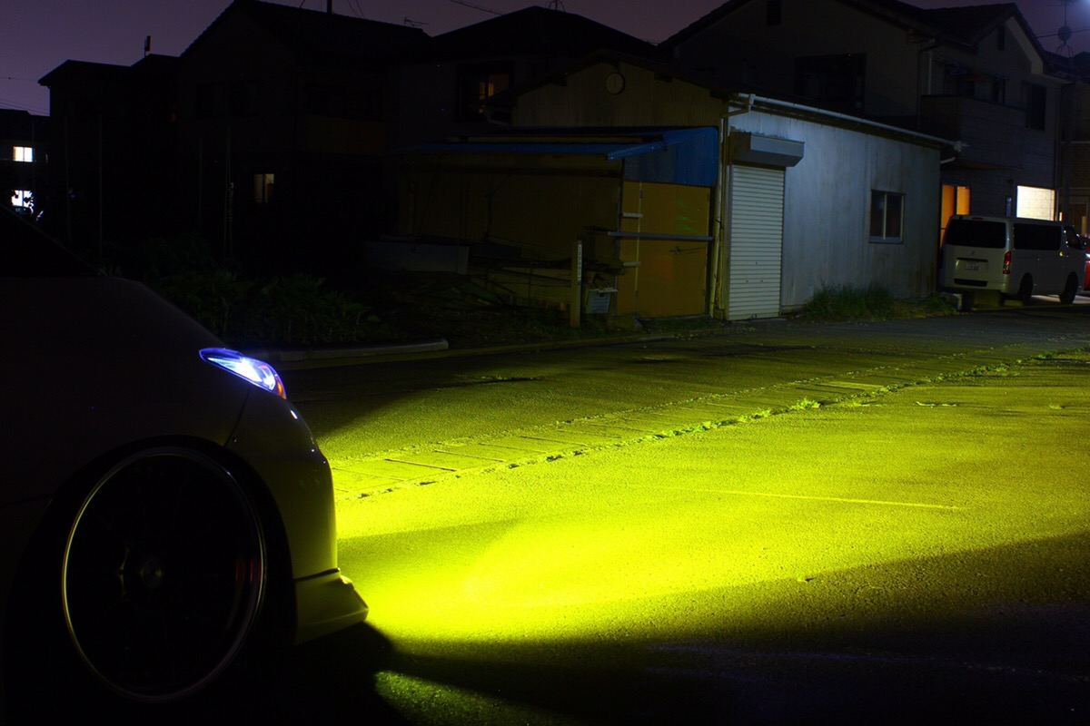 エスティマ50系中期】フォグランプ2色切り替え！アエラスも対応のLED化