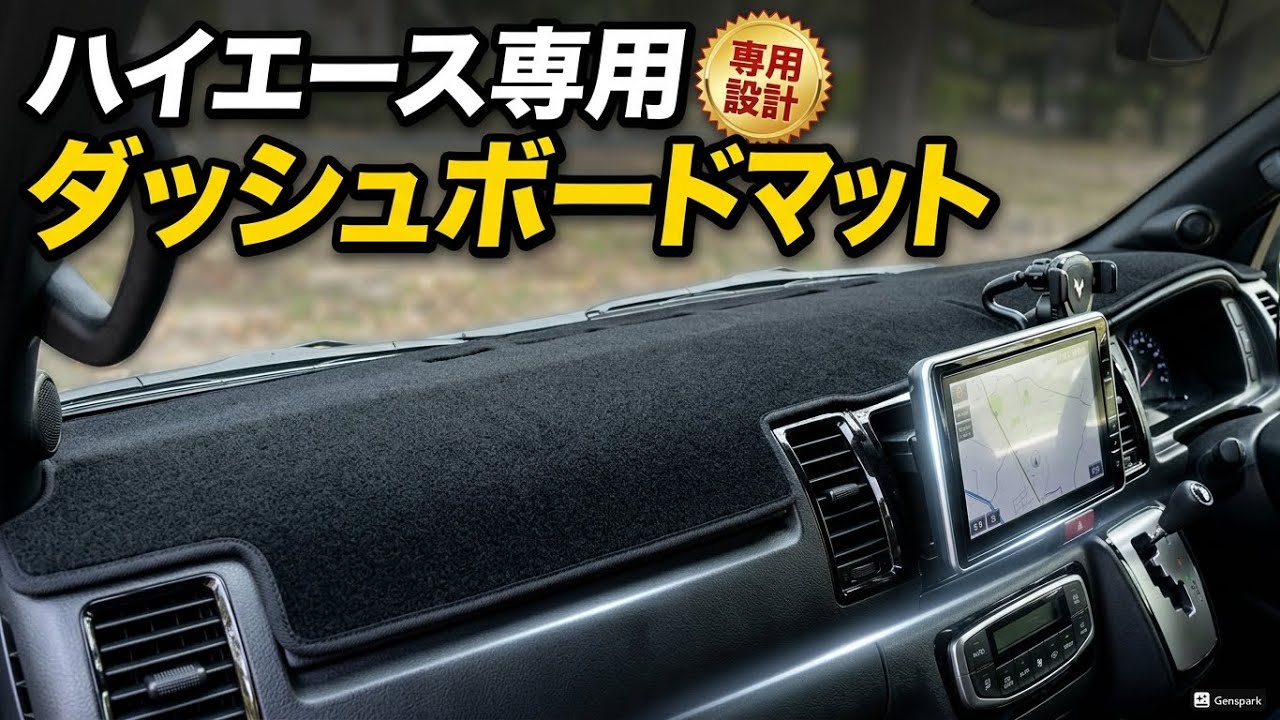 fcl.車種専用ダッシュボードマット｜映り込みや車内の熱対策に