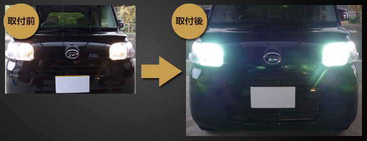 完全版】H4 HIDキット（リレー付）の取り付け方法｜タントL375Sで