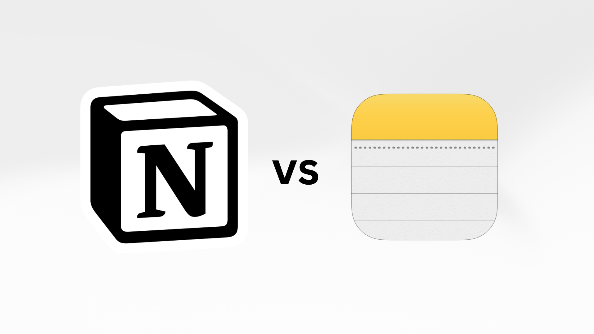 Notion vs Apple Notes: The Best App for Quick Notes