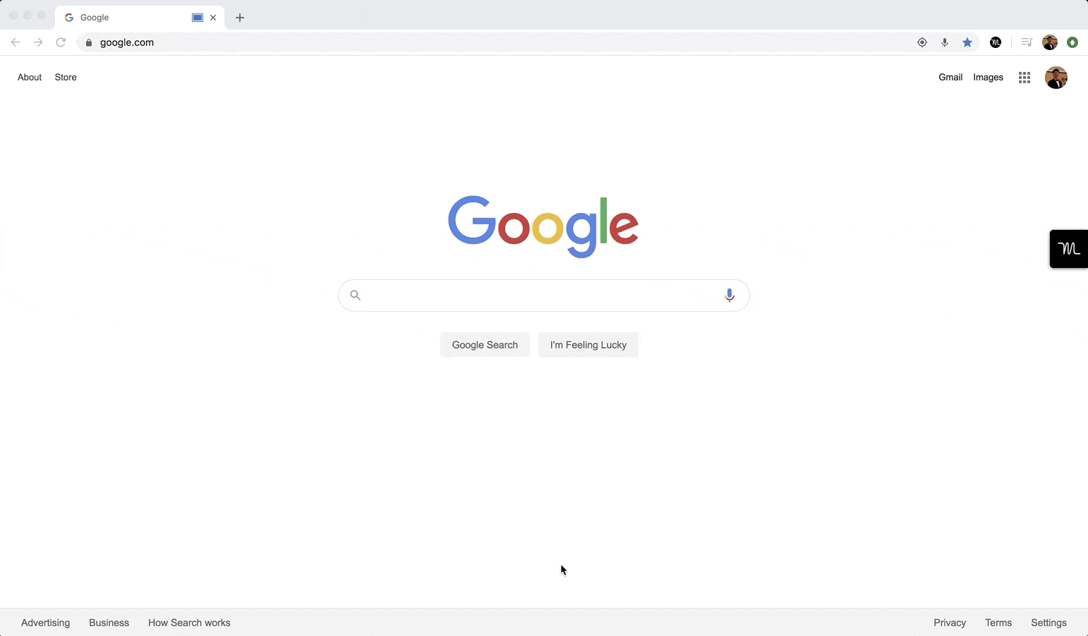 On est à la limite du plagiat de la barre de recherche de 