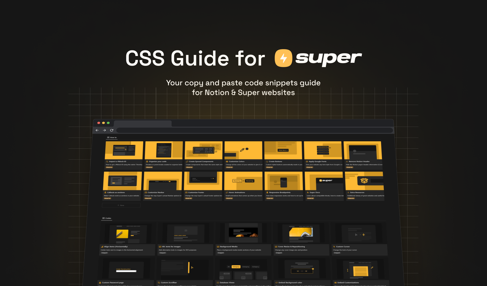 Super CSS Guide ⚡