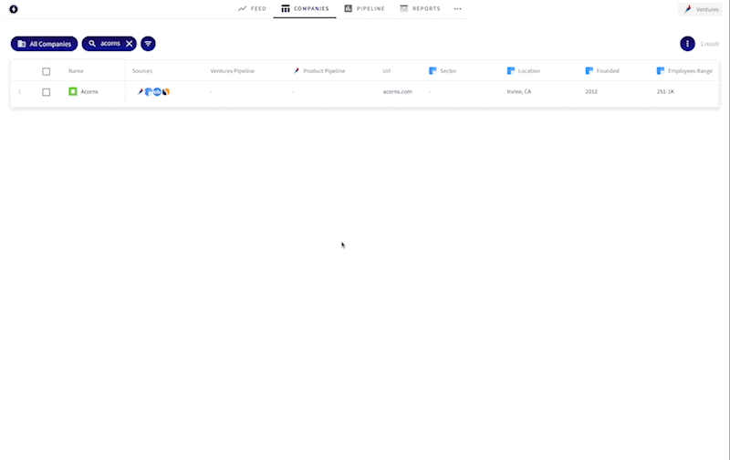 Field Information sidebar