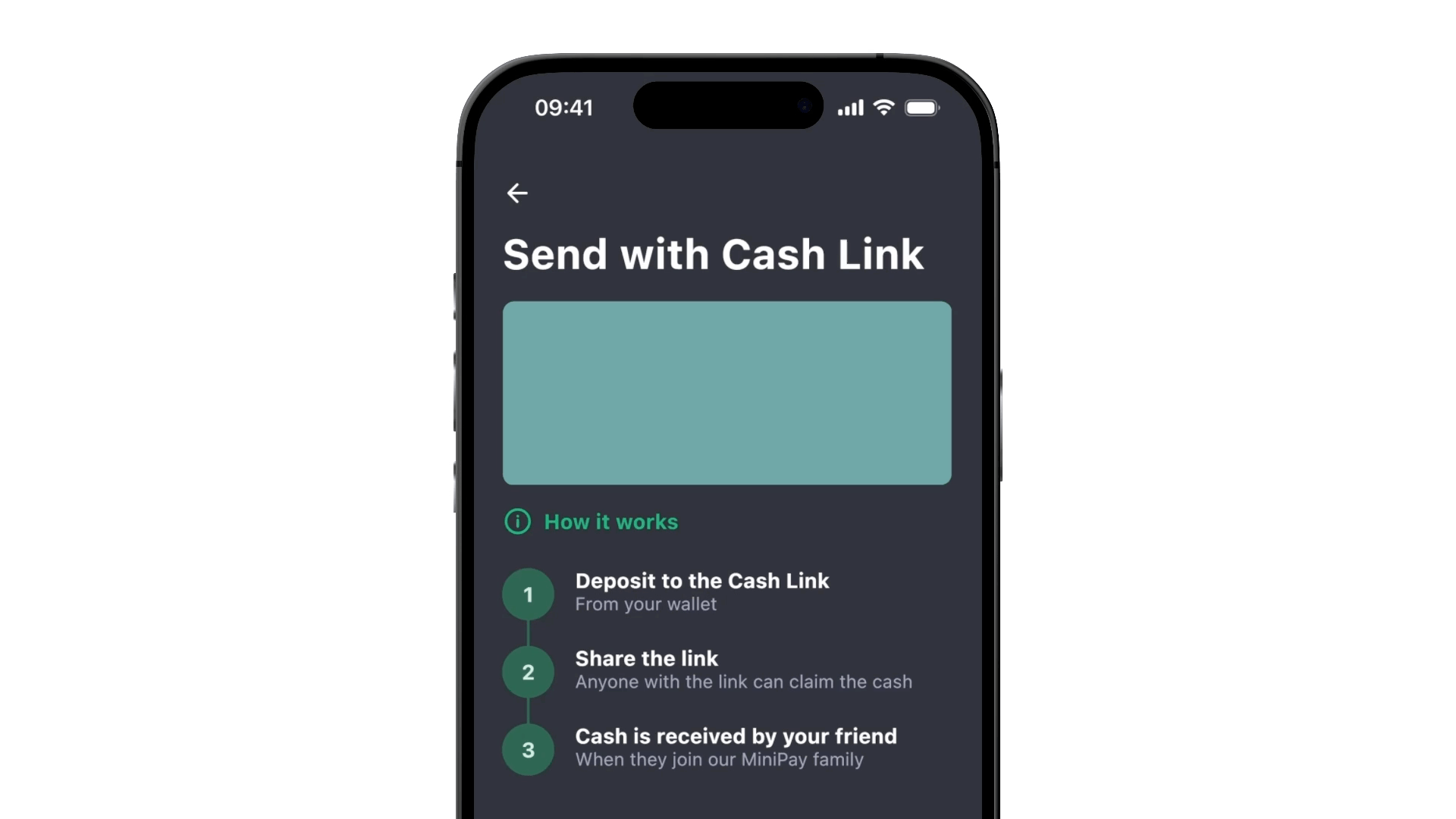 MiniPay: send link → WhatsApp tap → instant account → funds ready