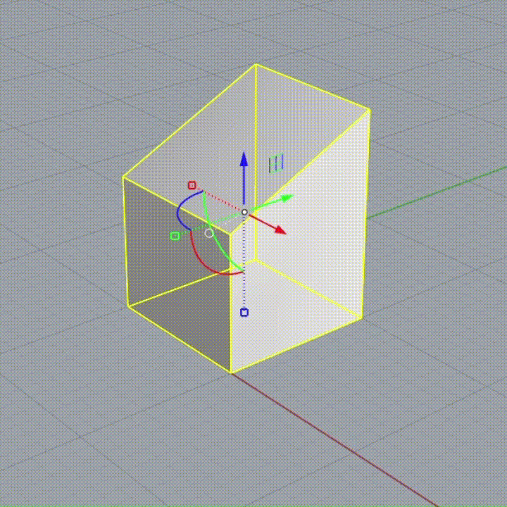 2. Relocate Gumball by double click the center of Gumball