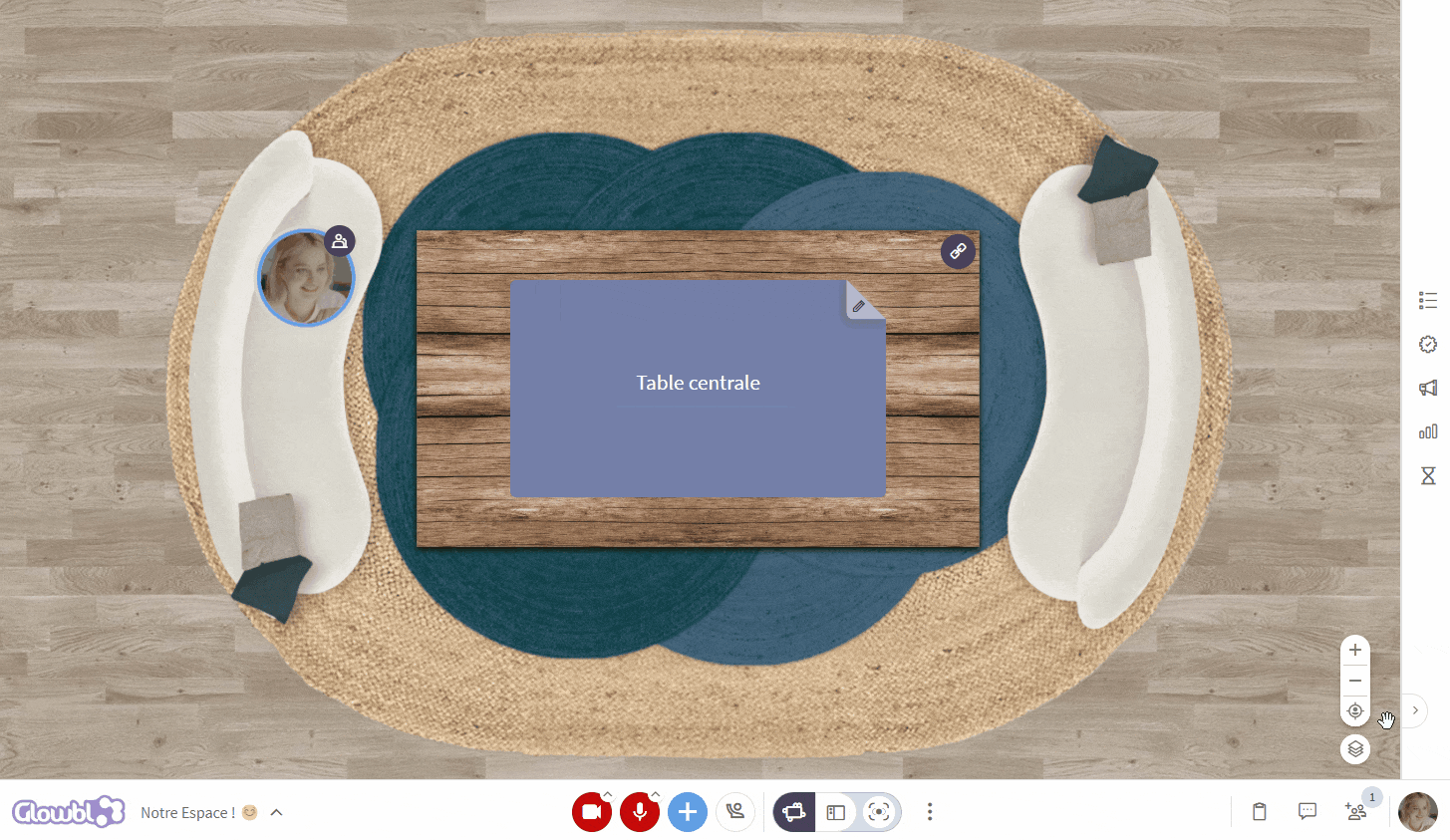 Accéder au tableau de bord depuis un espace