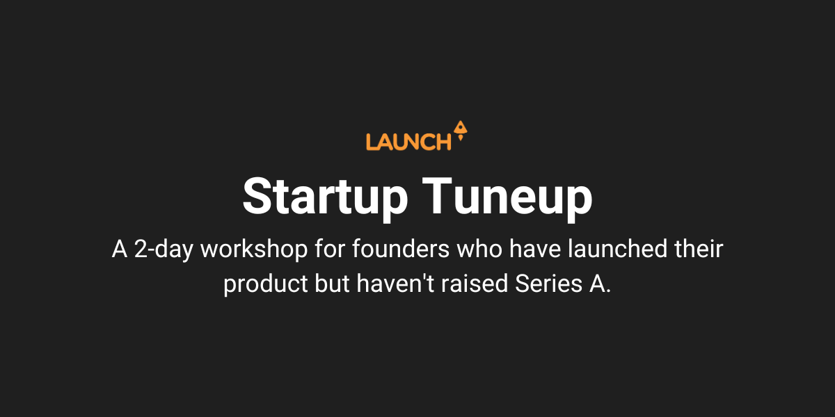 Startup Tuneup