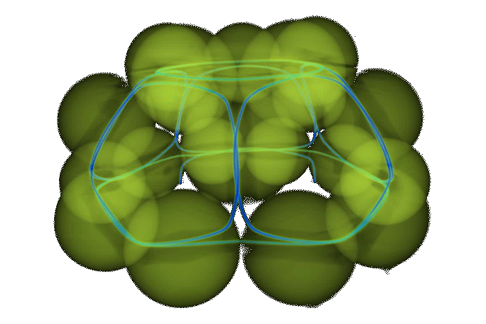 Beaded metamaterials
