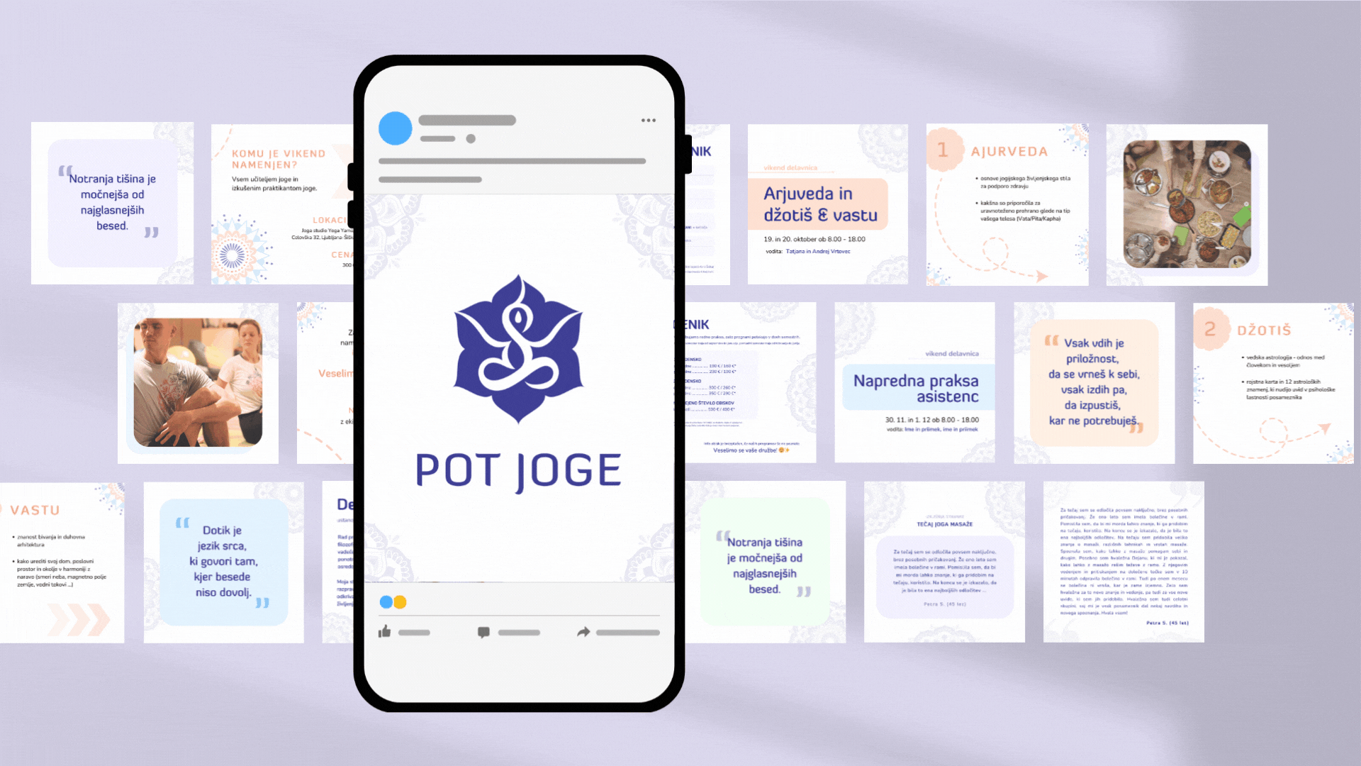 Social Media Posts for Pot Joge