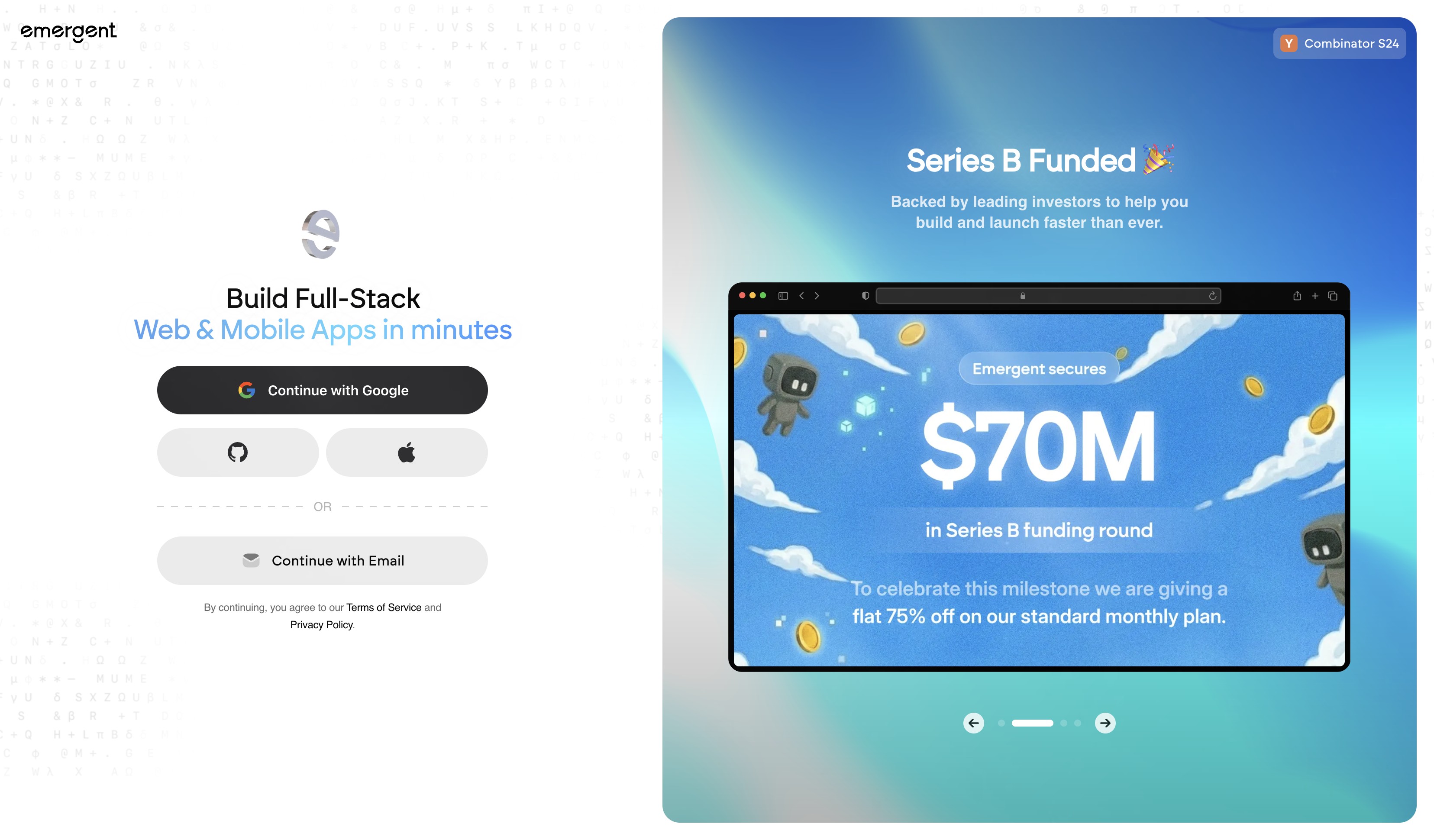 Emergent - Build Apps with AI