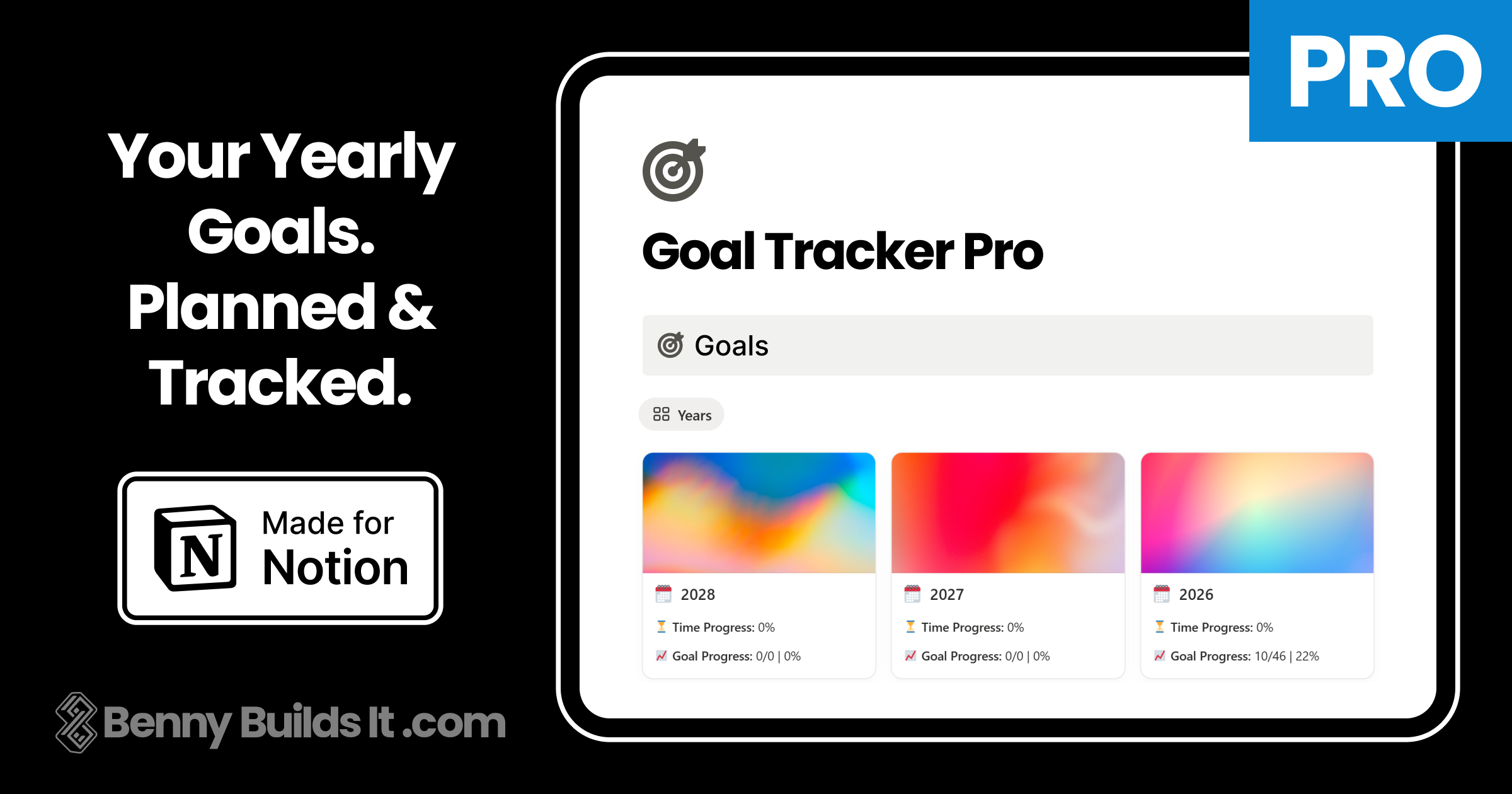 The Ultimate Notion Goal Tracker Template (2026)