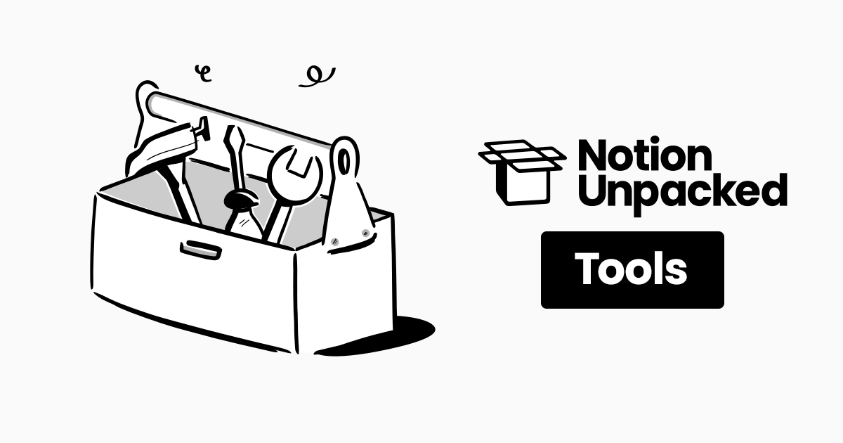 Free Tools Notion Unpacked